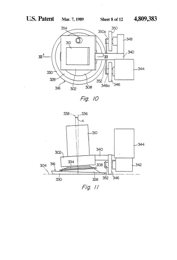 Sheet 8 from Device capable of adhering to a wall surface by suction and treating it